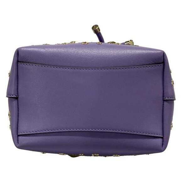 JIMMY CHOO Bonbon Bucket S - Light Purple Leather Handbag 742-080725 - Picture 5 of 14